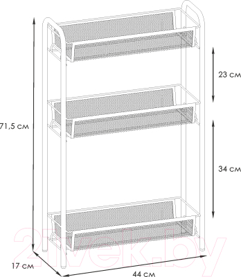 Этажерка ЗМИ Ладья 1 / Э 289