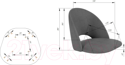 Стул Sheffilton SHT-ST34/S70
