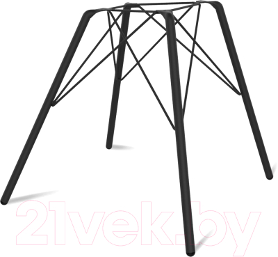 Стул Sheffilton SHT-ST35-1/S37 (угольно-серый/черный муар)