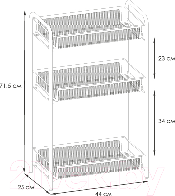 Этажерка ЗМИ Ладья 2 / Э 290