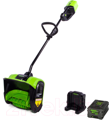 Снегоуборщик бензиновый Greenworks GD60SSK4 60V / 2602607UB