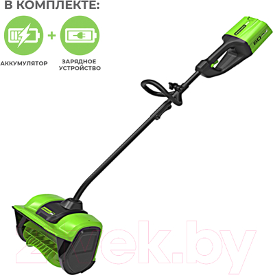 Снегоуборщик бензиновый Greenworks GD60SSK4 60V / 2602607UB