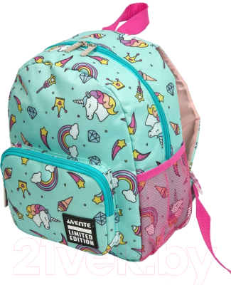 Школьный рюкзак deVente Ergo. Unicorns and Star / 7033261 - фото