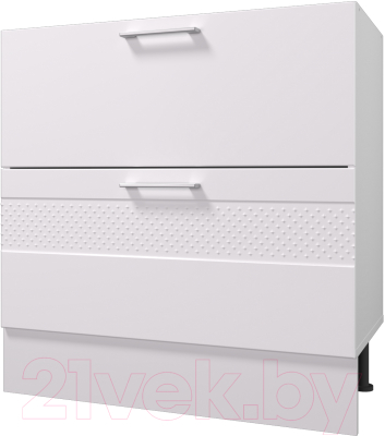 Шкаф-стол кухонный Горизонт Мебель Люкс 80 2 ящика - фото