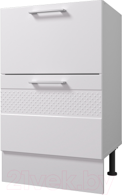 Шкаф-стол кухонный Горизонт Мебель Люкс 50 2 ящика - фото