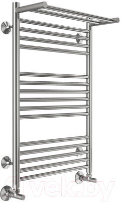 Полотенцесушитель водяной Terminus Аврора П16 500x800 (с полкой)