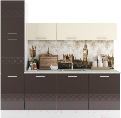 Шкаф-пенал кухонный Горизонт Мебель Люкс 45