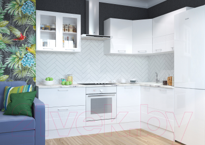 Шкаф навесной для кухни Горизонт Мебель Люкс 45