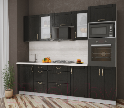 Готовая кухня Интерлиния Мила Крафт 2.5
