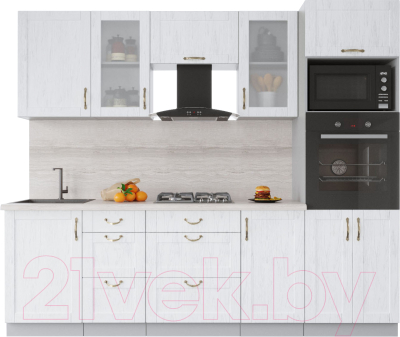 Готовая кухня Интерлиния Мила Крафт 2.5 - фото