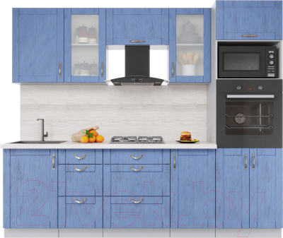 Готовая кухня Интерлиния Мила Крафт 2.5 - фото