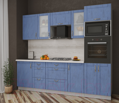 Готовая кухня Интерлиния Мила Крафт 2.5