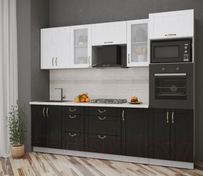 Готовая кухня Интерлиния Мила Крафт 2.6