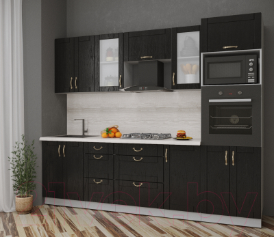 Готовая кухня Интерлиния Мила Крафт 2.6