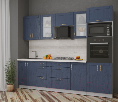 Готовая кухня Интерлиния Мила Крафт 2.6