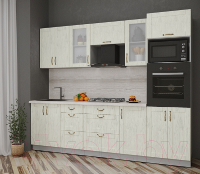 Готовая кухня Интерлиния Мила Крафт 2.6