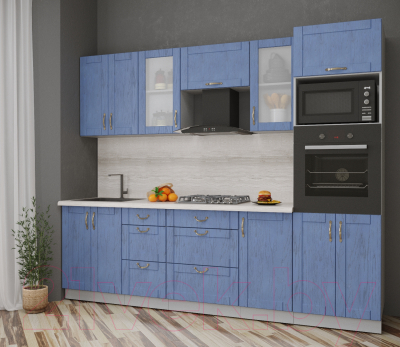 Готовая кухня Интерлиния Мила Крафт 2.6
