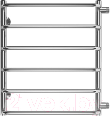 Полотенцесушитель водяной Terminus Стандарт П6 500x600 (с боковым подключением 50) - фото