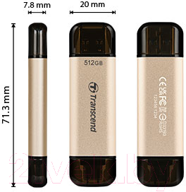 Usb flash накопитель Transcend Jetflash 930C 128GB (TS128GJF930C)