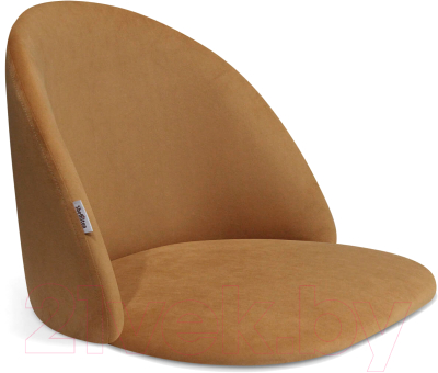 Стул Sheffilton SHT-ST35/S37 (горчичный/медный металлик)