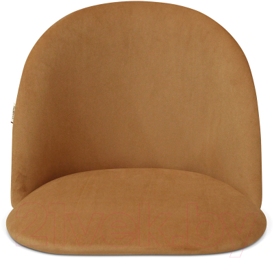 Стул Sheffilton SHT-ST35/S37 (горчичный/медный металлик)