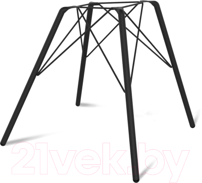 Стул Sheffilton SHT-ST35/S37 (тихий океан/черный муар)