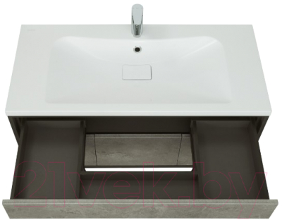 Тумба с умывальником Акватон Уэльс 100