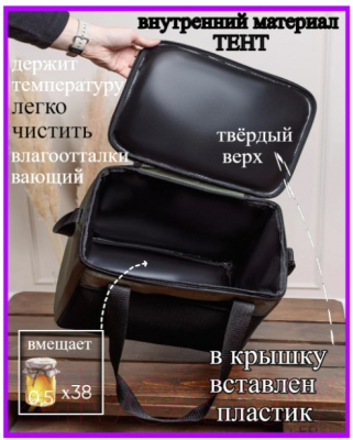 Термосумка Sled 40x30x30