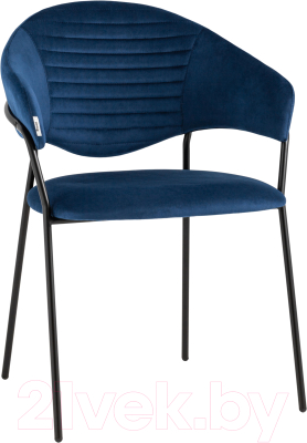 Стул Stool Group Алексис / AV 445-Cb-08 (велюр синий) - фото