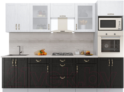 Готовая кухня Интерлиния Мила Крафт 2.8 - фото