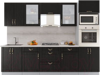 Готовая кухня Интерлиния Мила Крафт 2.8 - фото