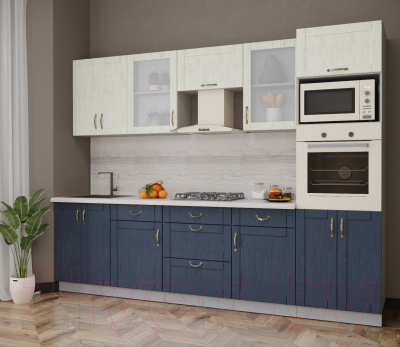 Готовая кухня Интерлиния Мила Крафт 2.8