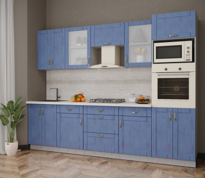 Готовая кухня Интерлиния Мила Крафт 2.8