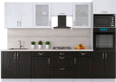 Готовая кухня Интерлиния Мила Крафт 3.0 - фото