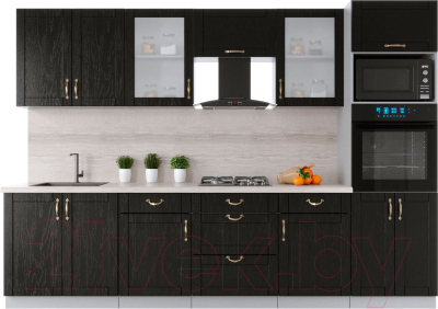 Готовая кухня Интерлиния Мила Крафт 3.0 - фото