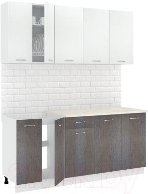 Готовая кухня Кортекс-мебель Корнелия Лира-лайт 1.8м - фото
