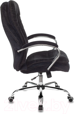 Кресло офисное Бюрократ T-9950SL Fabric (черный Light-20/хром)