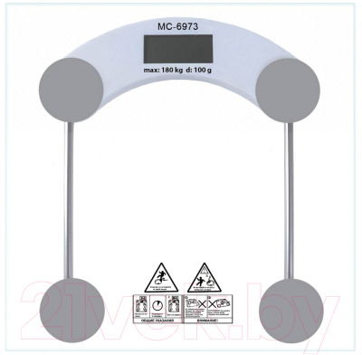 Напольные весы электронные Mercury Haus MC-6973 - фото