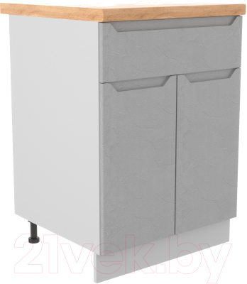 Шкаф-стол кухонный ДСВ Тренто С1ЯШ 600 - фото