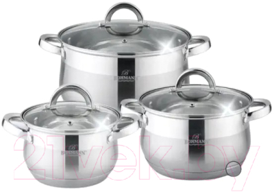 Набор кастрюль Bohmann BH-1697-06 - фото