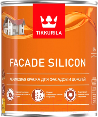 Краска Tikkurila Facade Silicon VVA Фасадная - фото