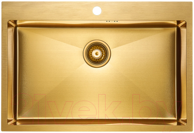 Мойка кухонная Paulmark PM217551-BG - фото