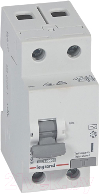 Устройство защитного отключения Legrand RХ3 2P 63A 30mA 10kA 2M тип АС / 402026 - фото