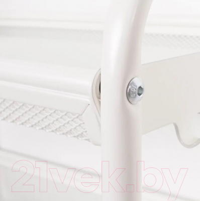 Полка для обуви ЗМИ Женева 15 / ПДО Ж15 (белый)