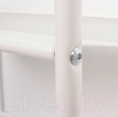 Полка для обуви ЗМИ Женева 25 / ПДО Ж25 (белый)