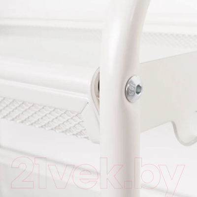 Полка для обуви ЗМИ Женева 25 / ПДО Ж25 (белый)