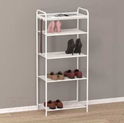 Полка для обуви ЗМИ Верона 15 / ПДОВ15 (белый)