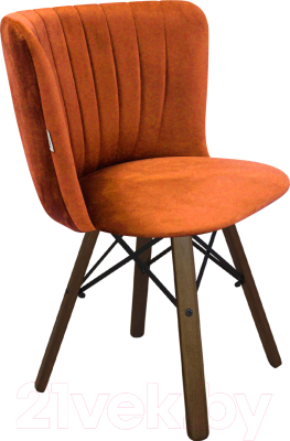 Стул Sheffilton SHT-ST36-1/S70 (песчаная буря/темный орех/черный муар) - фото