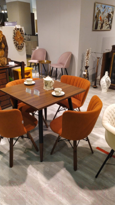 Стул Sheffilton SHT-ST36-1/S70 (песчаная буря/темный орех/черный муар)