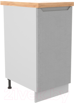 Шкаф-стол кухонный ДСВ Тренто С 400 левый - фото